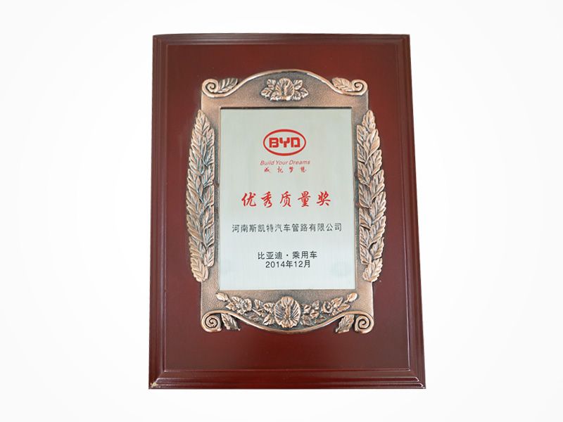 質(zhì)量獎(jiǎng)